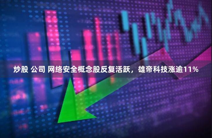 炒股 公司 网络安全概念股反复活跃，雄帝科技涨逾11%